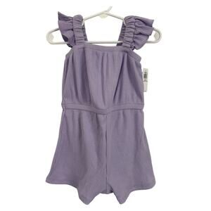 Old Navy Sleeveless Ribbed Romper for Toddler Girls - Lavender NWT 18-24 months